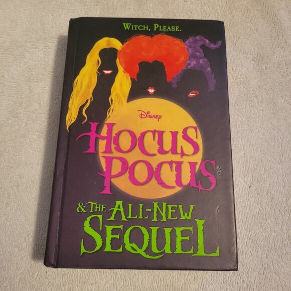 Disneys Hocus Pocus & The All New Sequel Hardback Book Young Adult Fiction - Picture 1 of 4